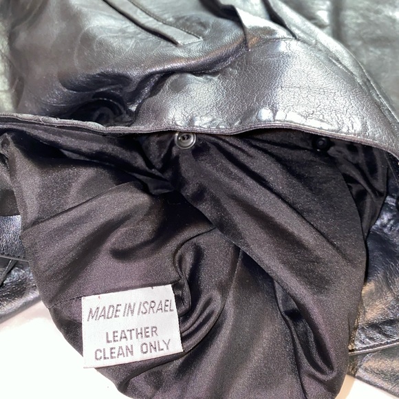 Lillie Rubin Leather Bomber Jacket - Picture 5 of 5